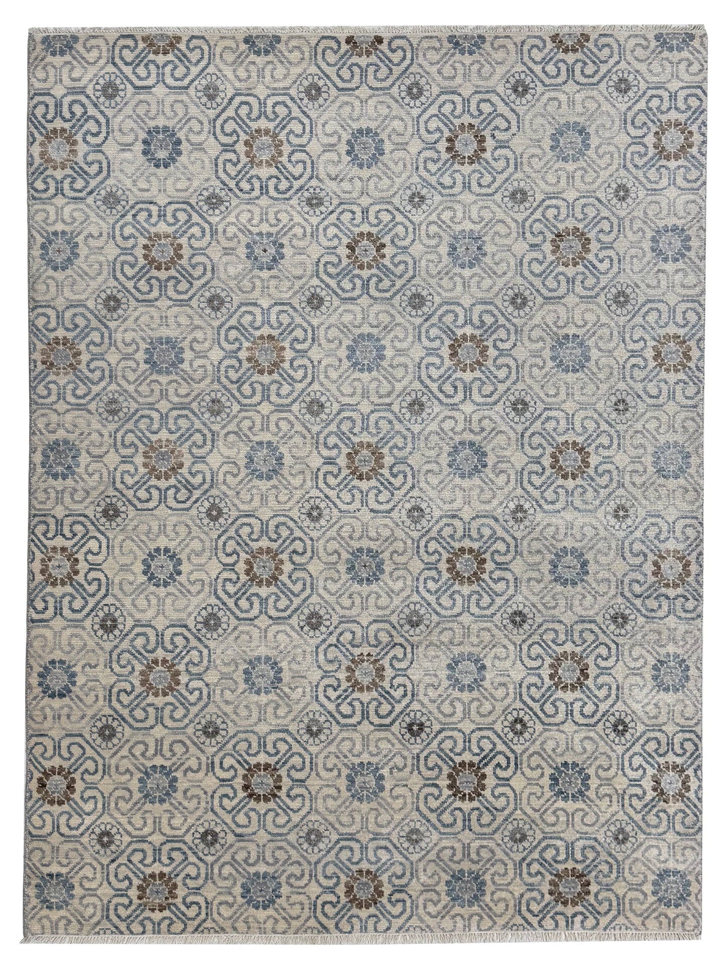 Artisan Samara Beige Transitional Knotted Rug
