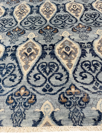 Artisan Samara Blue Transitional Knotted Rug
