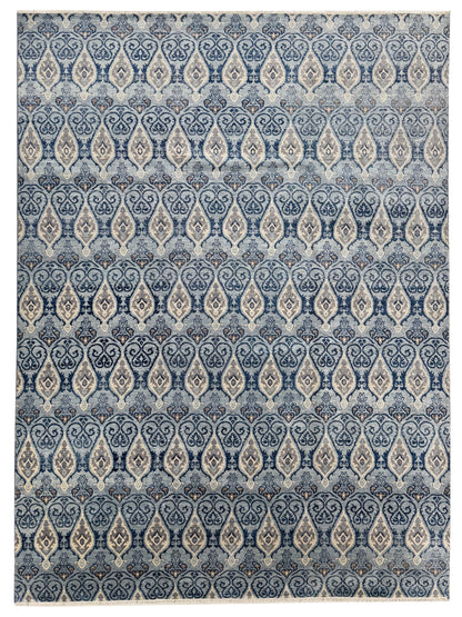 Artisan Samara Blue Transitional Knotted Rug