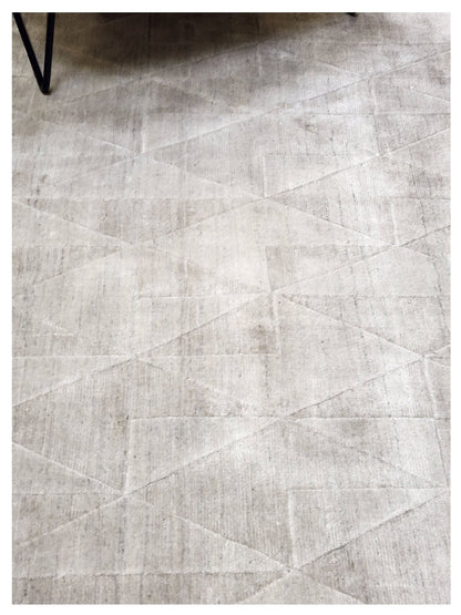 Artisan Tessa Taupe Contemporary Loom Rug - Rugs - Artisan - Atlanta Designer Rugs