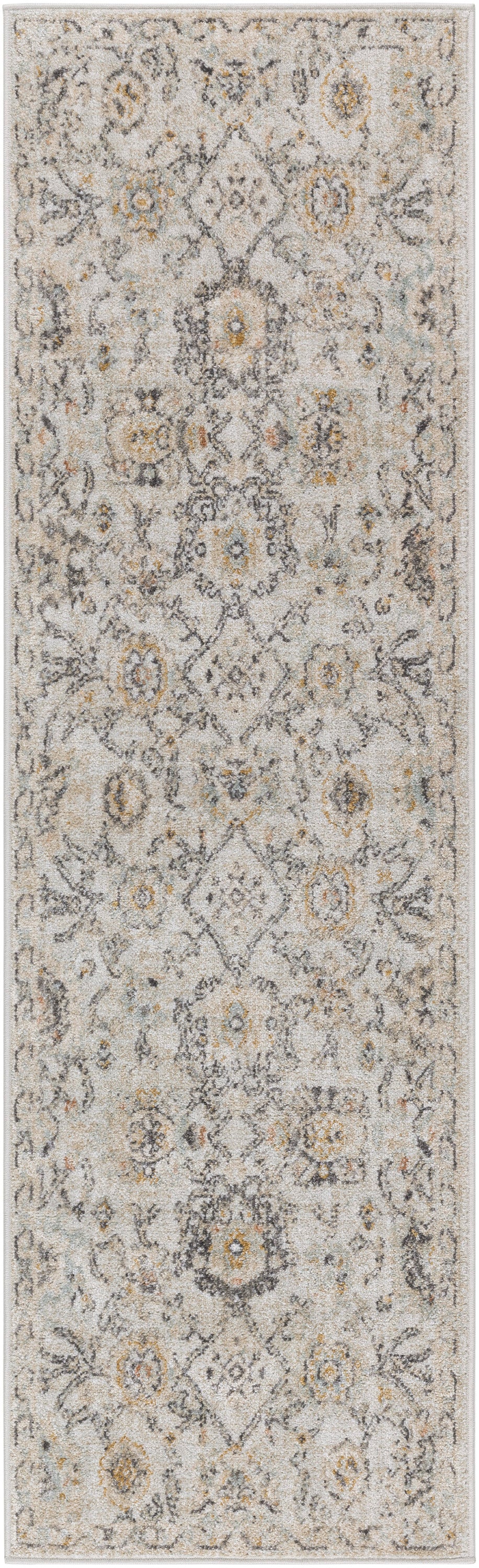Nourison Home Oushak Home OUS01 Grey Traditional Loom-woven Rug