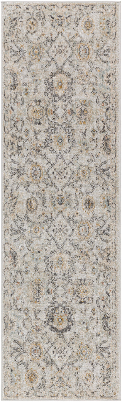 Nourison Home Oushak Home OUS01 Grey Traditional Loom-woven Rug