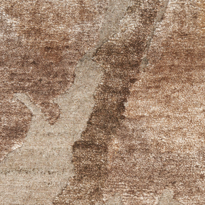 Nourison Home Silk Shadows  Beige Silver  Contemporary