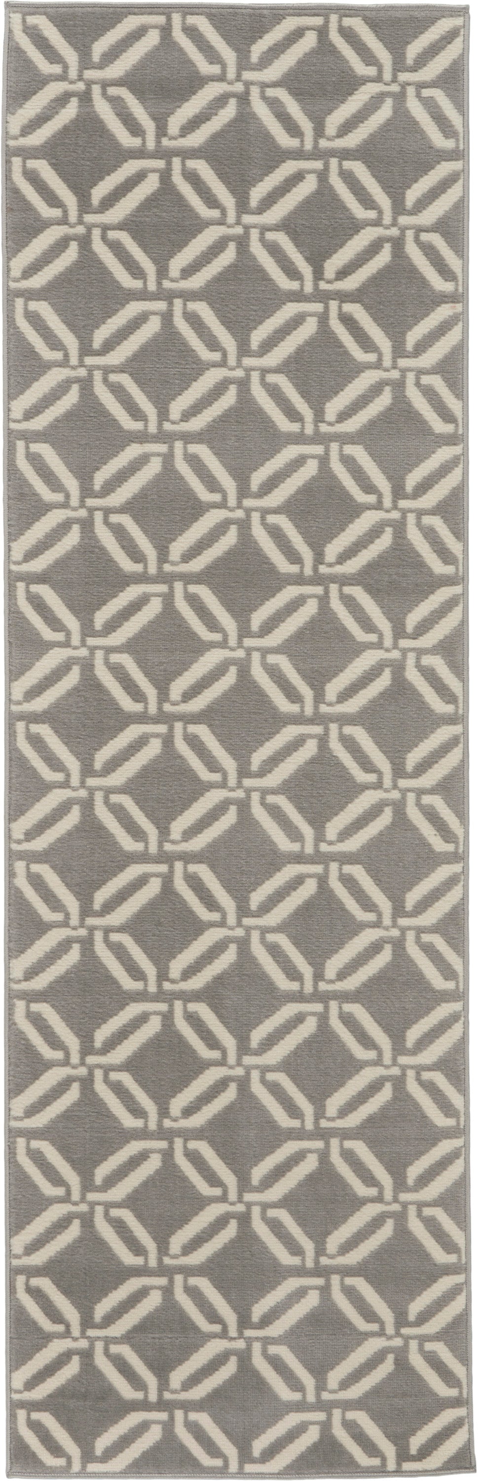 Nourison Home Jubilant JUB17 Grey Contemporary Power-loomed Rug