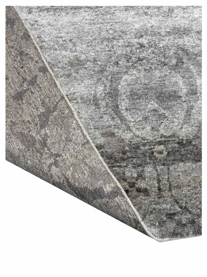 Artisan Mary Natural Grey Knotted Rug