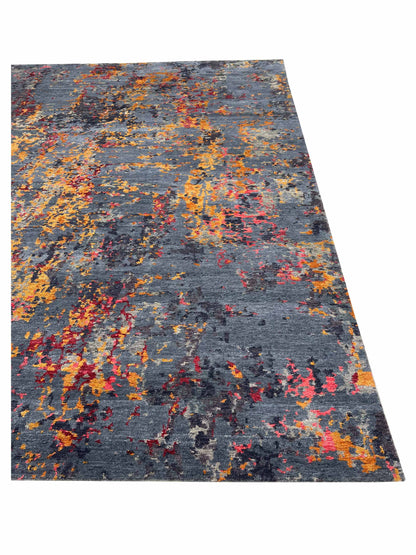 Artisan Toni Gray Multi Knotted Rug