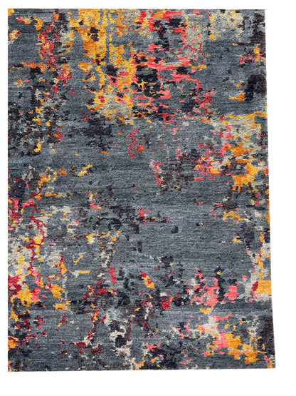 Artisan Toni Gray Multi Knotted Rug