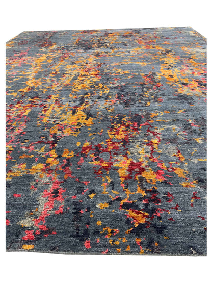 Artisan Toni Gray Multi Knotted Rug