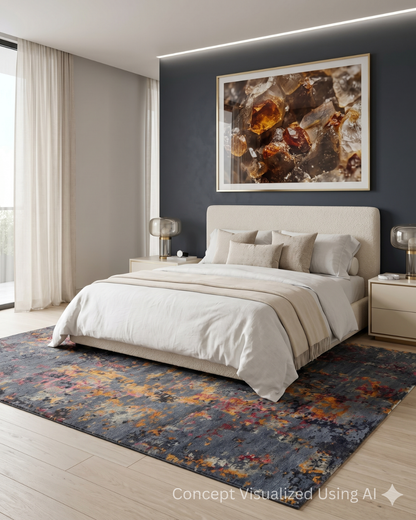 Artisan Toni Gray Multi Knotted Rug