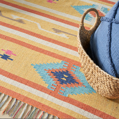 Nourison Home Baja  Yellow  Transitional