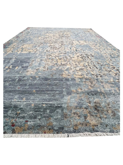 Artisan Modern Oushak Multi Knotted Rug