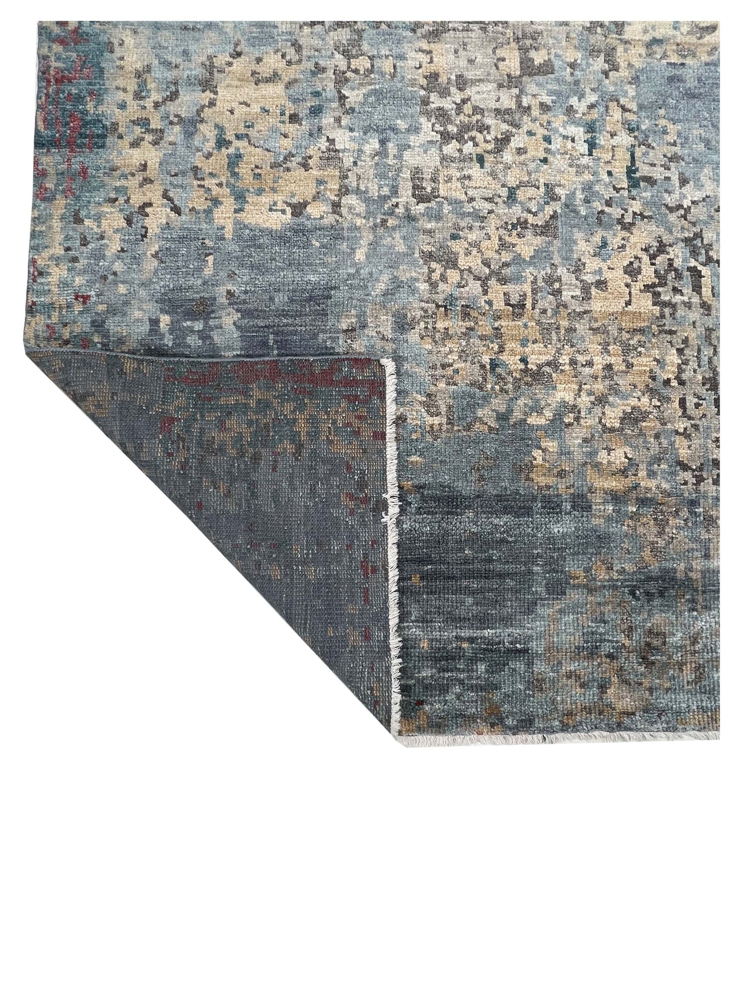 Artisan Modern Oushak Multi Knotted Rug
