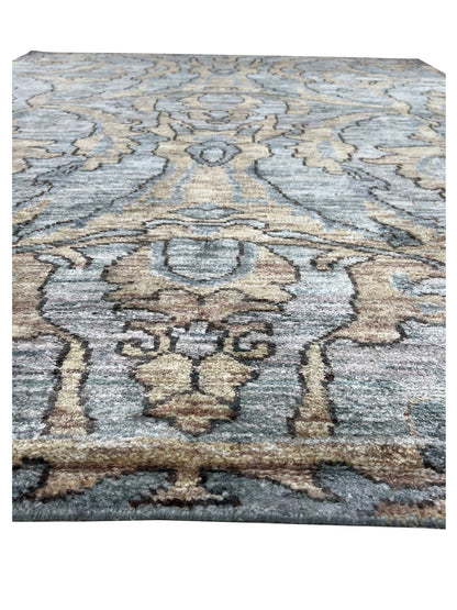 Artisan Modern Oushak Gold Knotted Rug