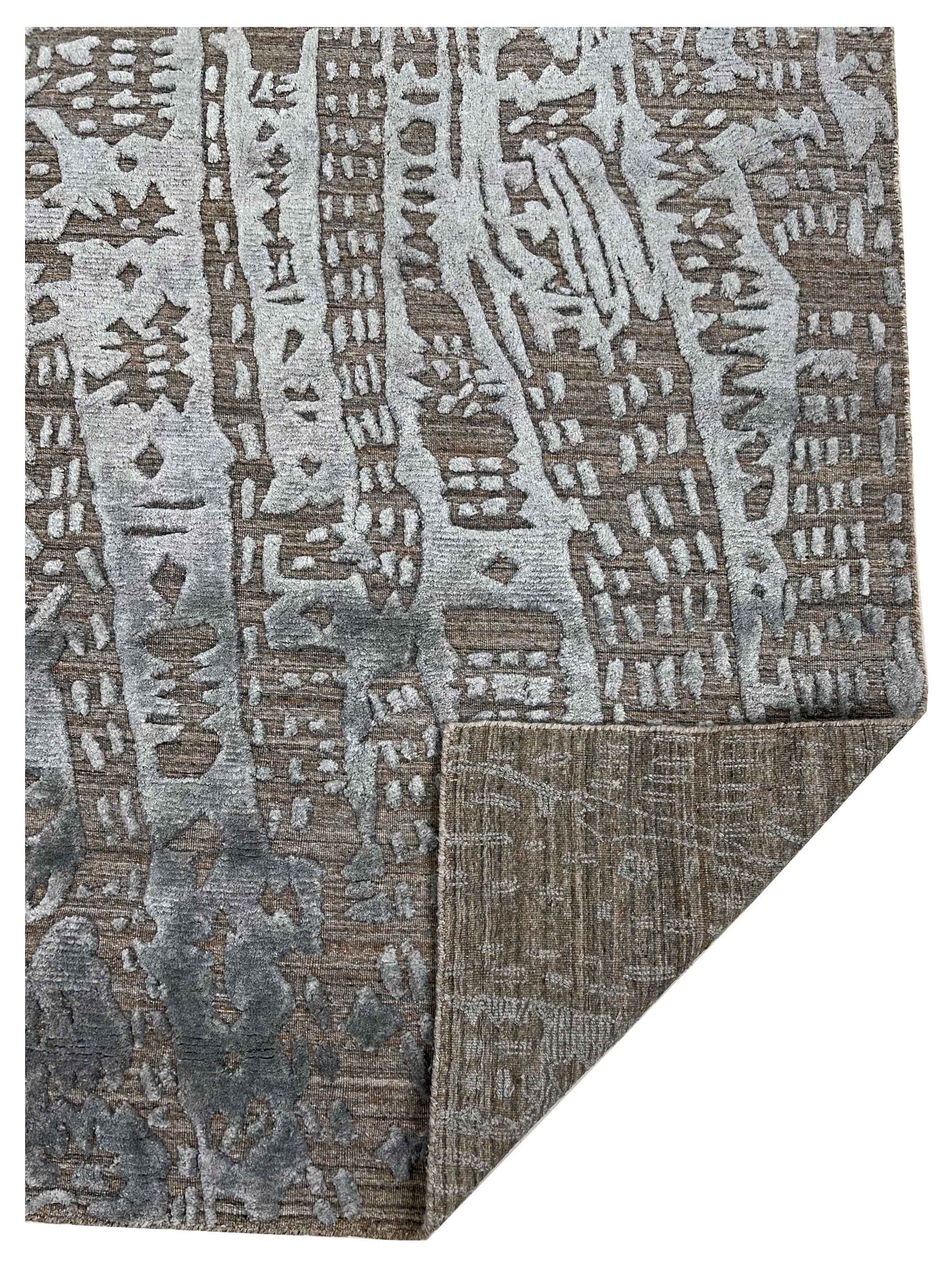 Artisan Heather Brown Loom Rug