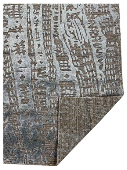 Artisan Heather Brown Loom Rug