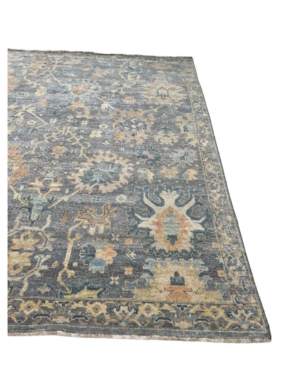 Artisan Modern Oushak Gray Knotted Rug