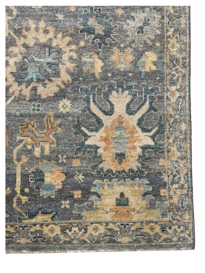 Artisan Modern Oushak Gray Knotted Rug