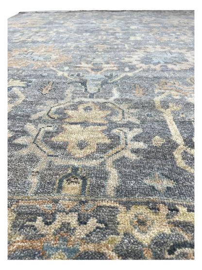 Artisan Modern Oushak Gray Knotted Rug