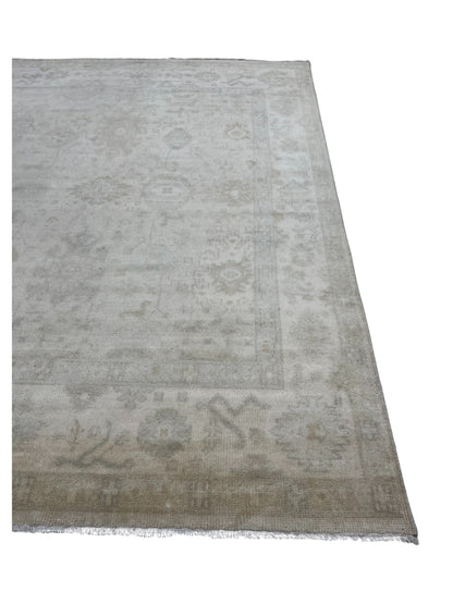 Artisan Modern Oushak Gold Knotted Rug
