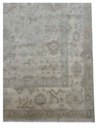 Artisan Modern Oushak Gold Knotted Rug
