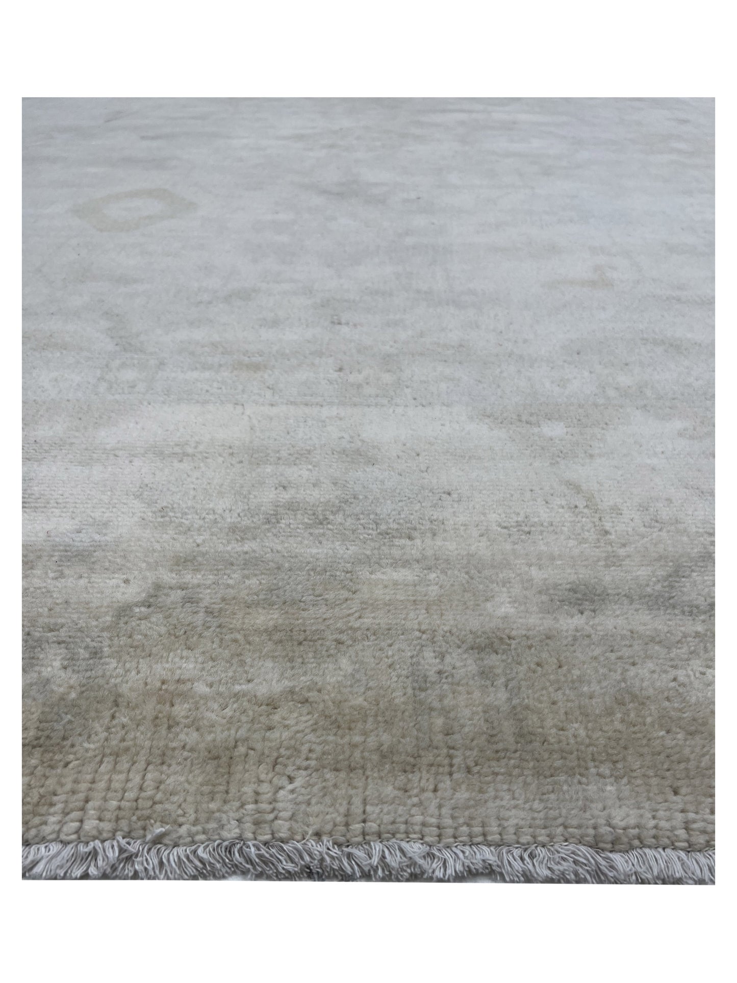 Artisan Modern Oushak Gold Knotted Rug