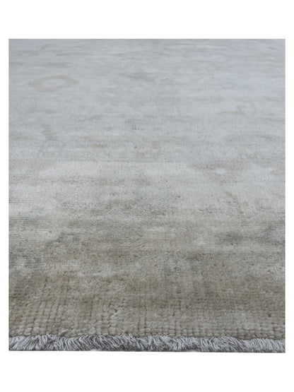 Artisan Modern Oushak Gold Knotted Rug