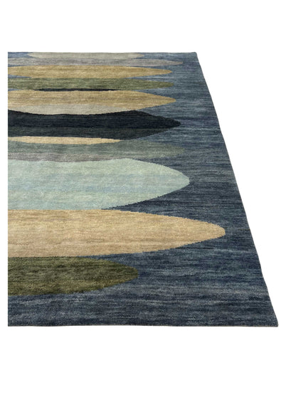 Artisan Flair Grey Multi Knotted Rug
