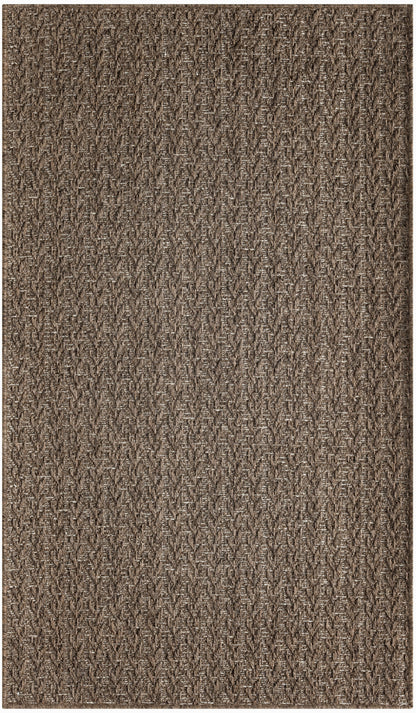 Nourison Home Tulum TLM02 Brown Contemporary Loom-woven Rug