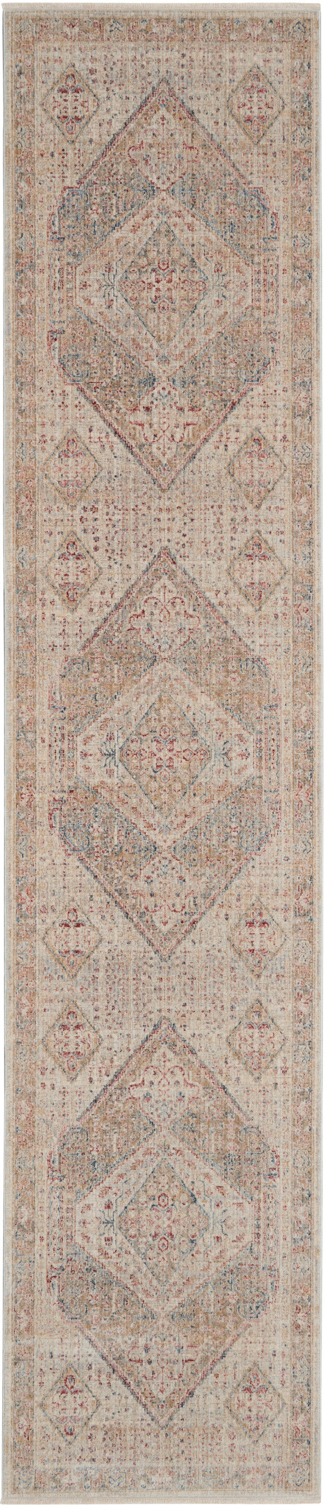 Nourison Home Homestead HMS03 Beige Grey Traditional Power-loomed Rug