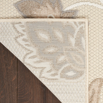 Nourison Home Aloha  Beige  Contemporary