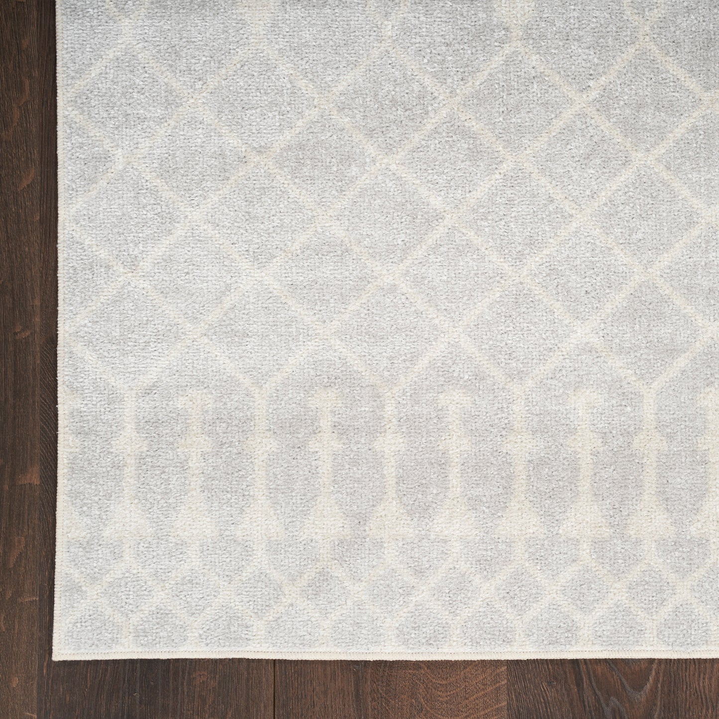 Nourison Home Astra Machine Washable  Grey  Transitional