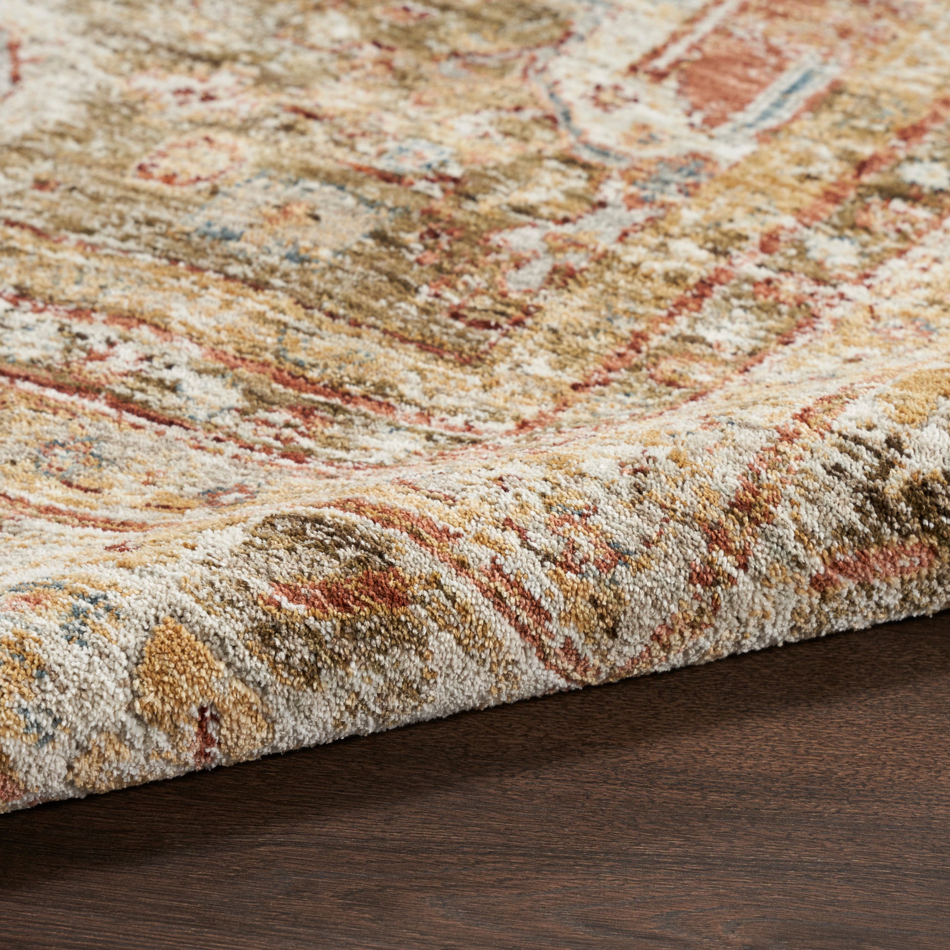 Nourison Home Sahar  Green  Traditional