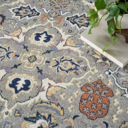 Nourison Home Allur  Grey  Transitional