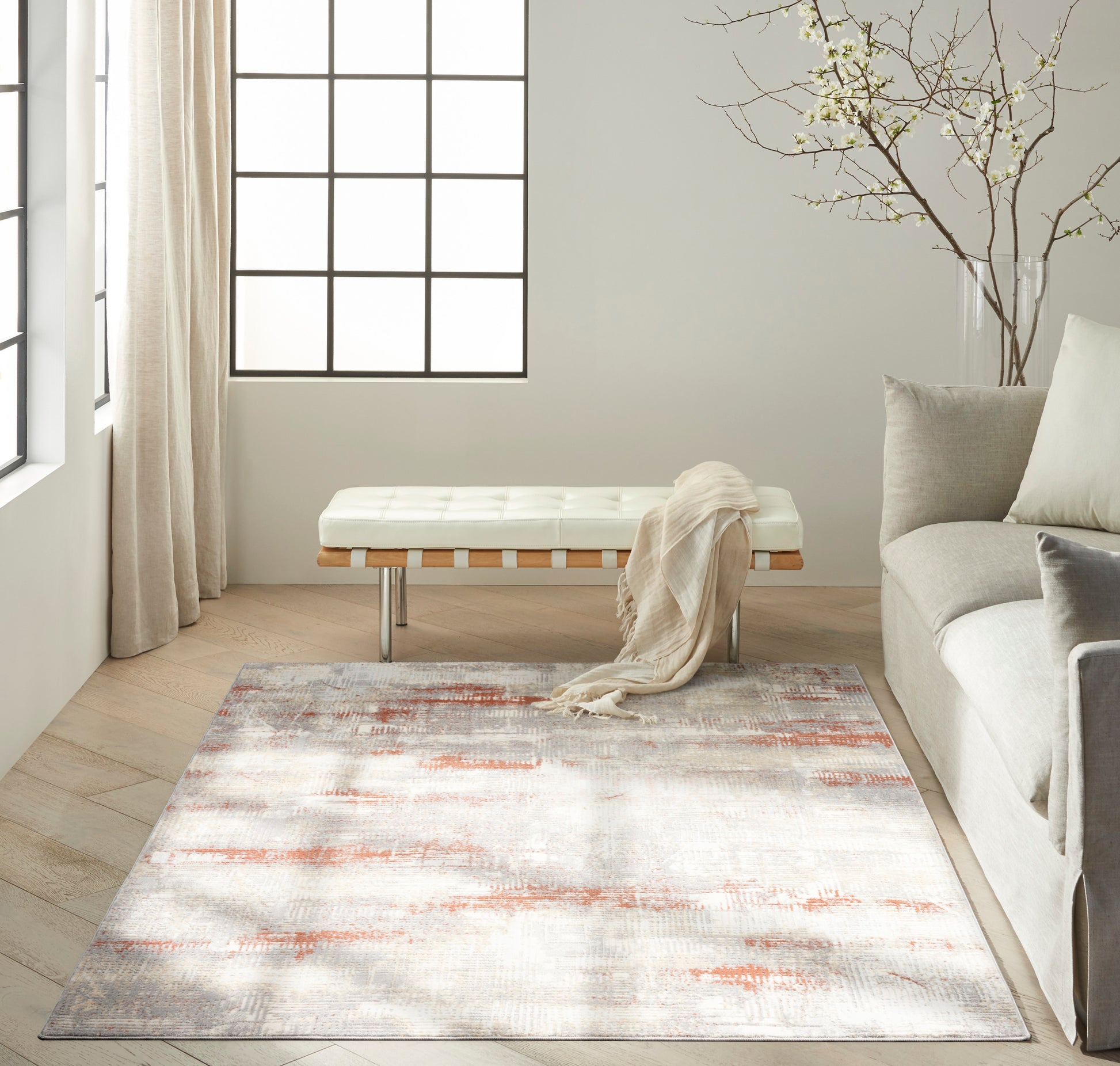 Calvin Klein CK950 Rush  Ivory Multicolor  Contemporary