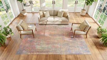 Nourison Home Botanical Washables  Multicolor  Contemporary