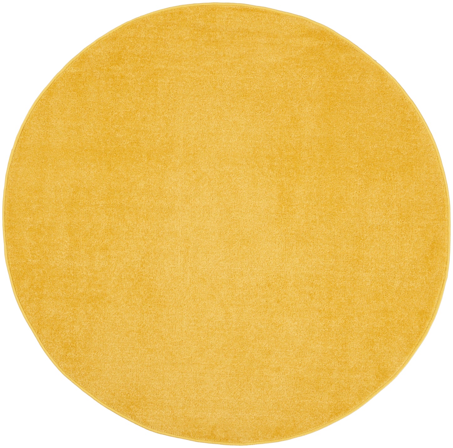 Nourison Home Nourison Essentials NRE01 Yellow Contemporary Power-loomed Rug
