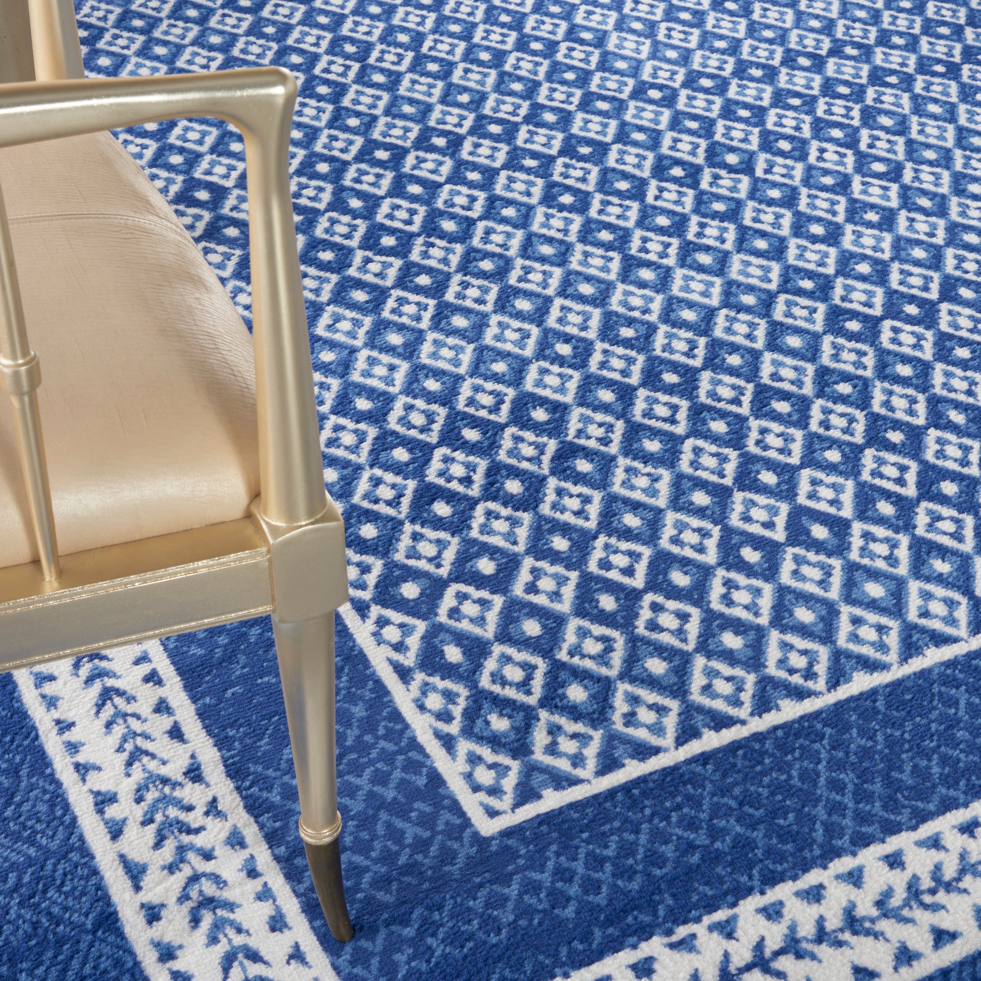 Nourison Home Whimsicle  Navy  Contemporary