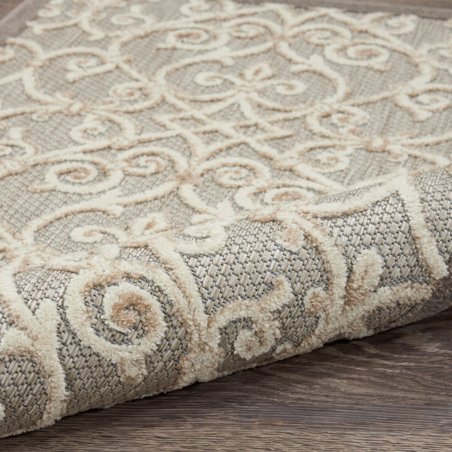 Nourison Home Aloha  Natural  Contemporary