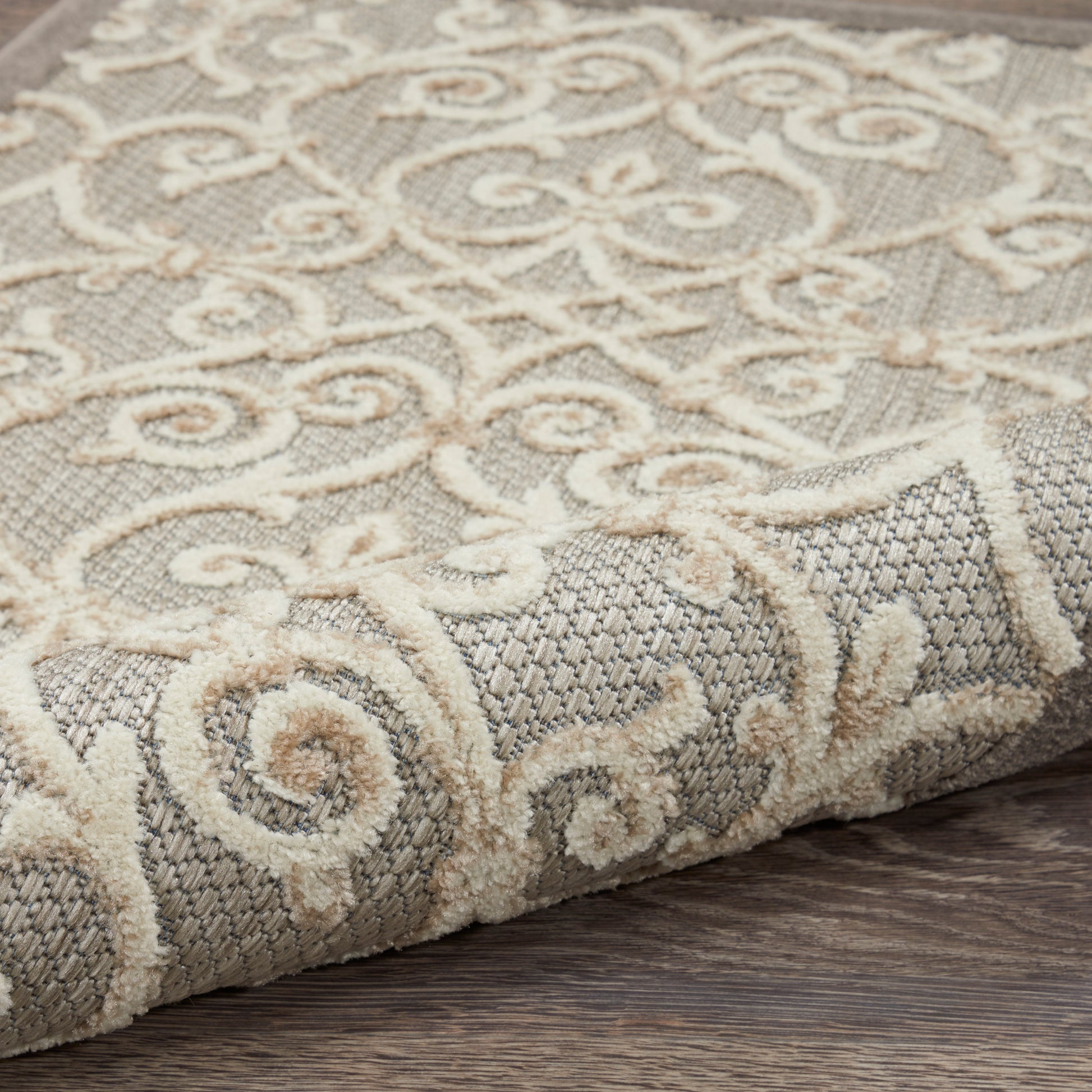 Nourison Home Aloha  Natural  Contemporary