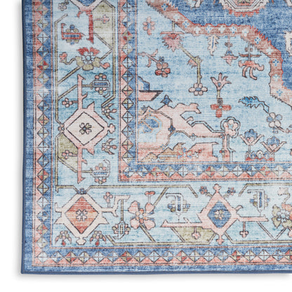 Nourison Home Fulton  Blue  Traditional