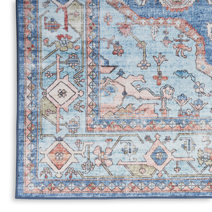 Nourison Home Fulton  Blue  Traditional