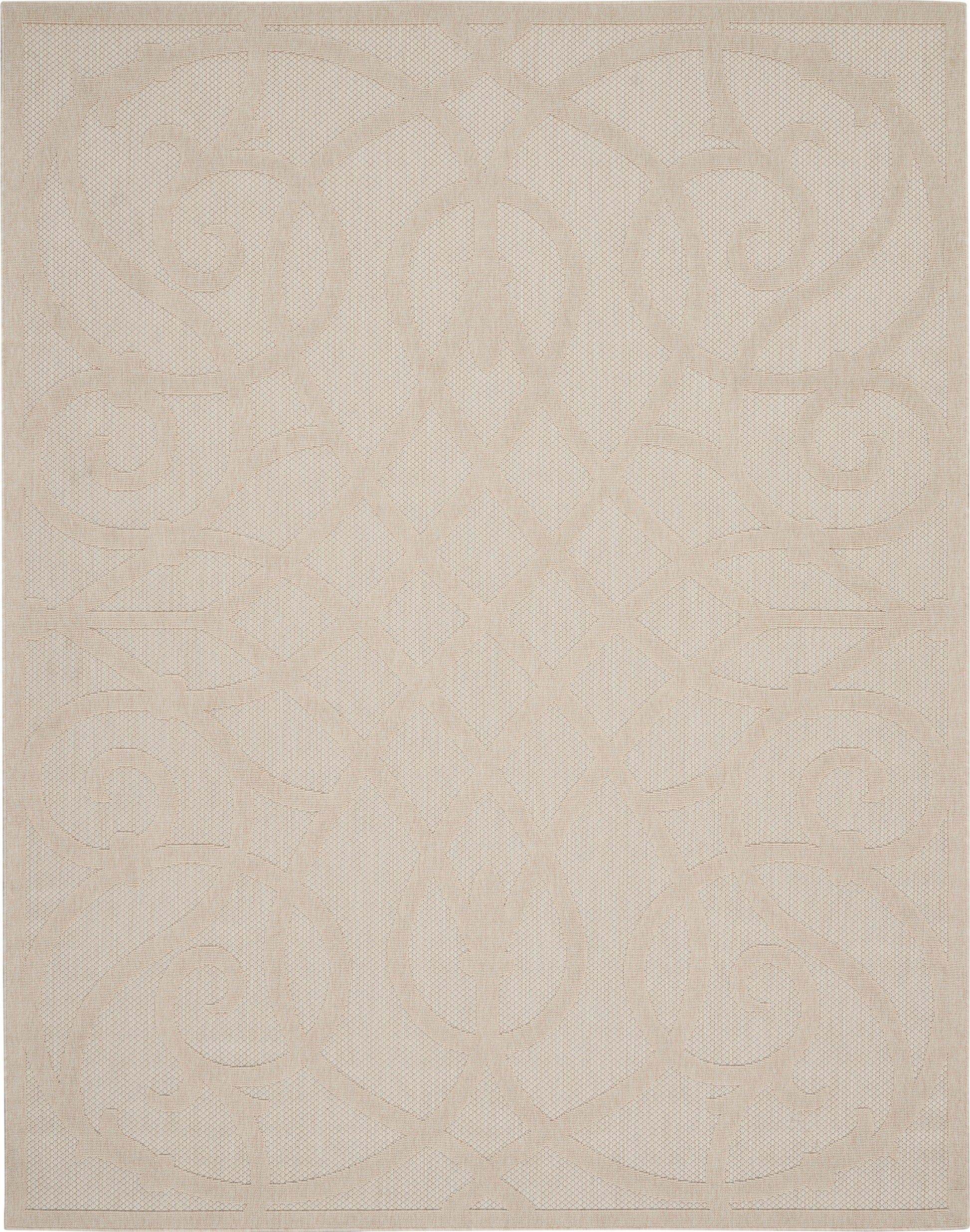 Nourison Home Cozumel  Cream  Contemporary