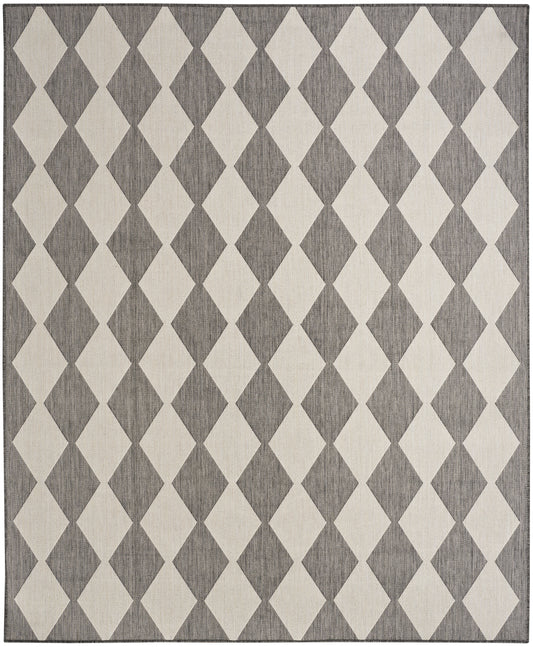 Nourison Home Positano  Charcoal  Contemporary