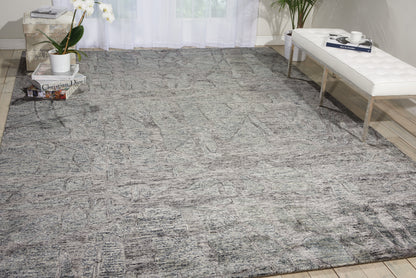 Nourison Home Gemstone  Hematite  Contemporary
