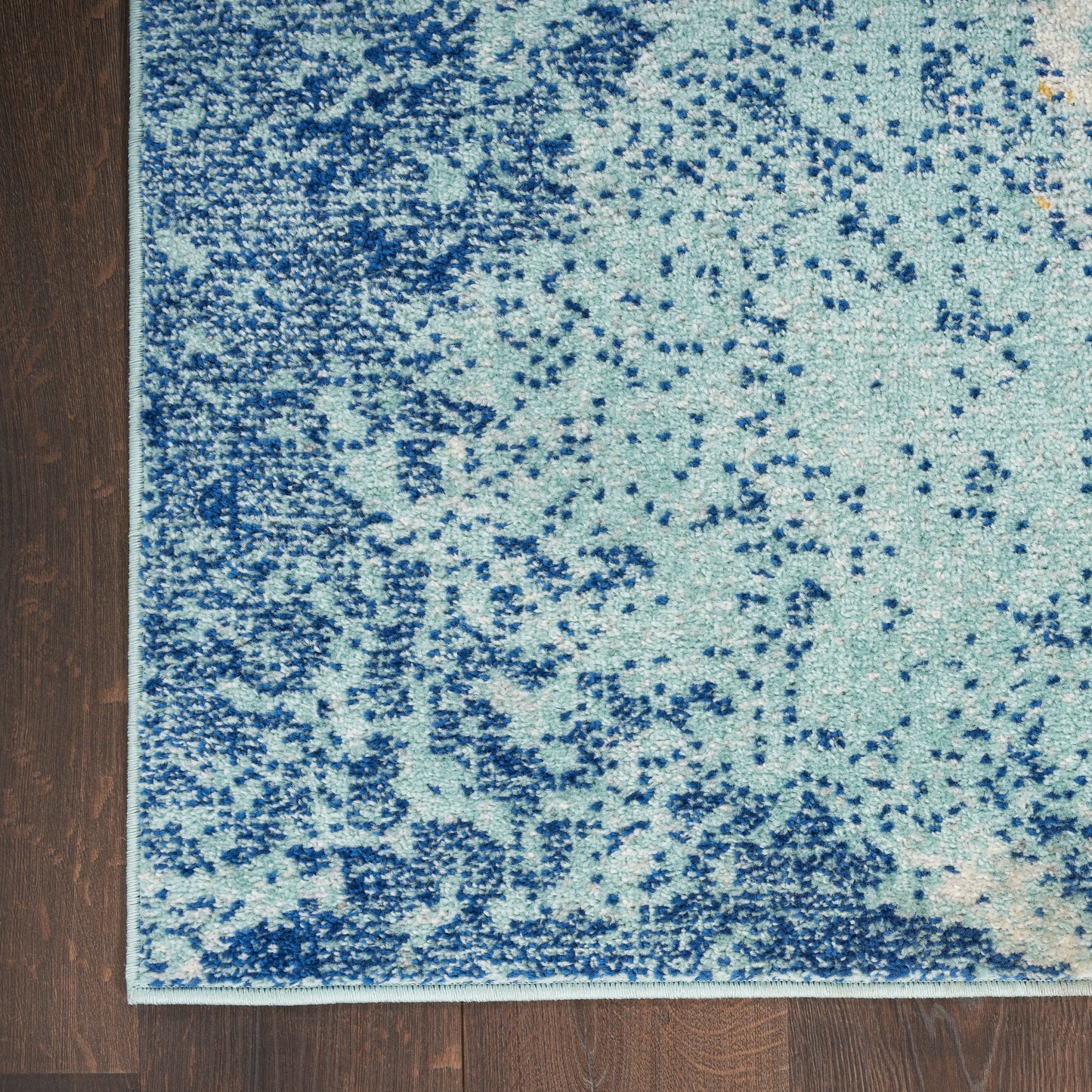 Nourison Home Passion  Blue Multicolor  Contemporary