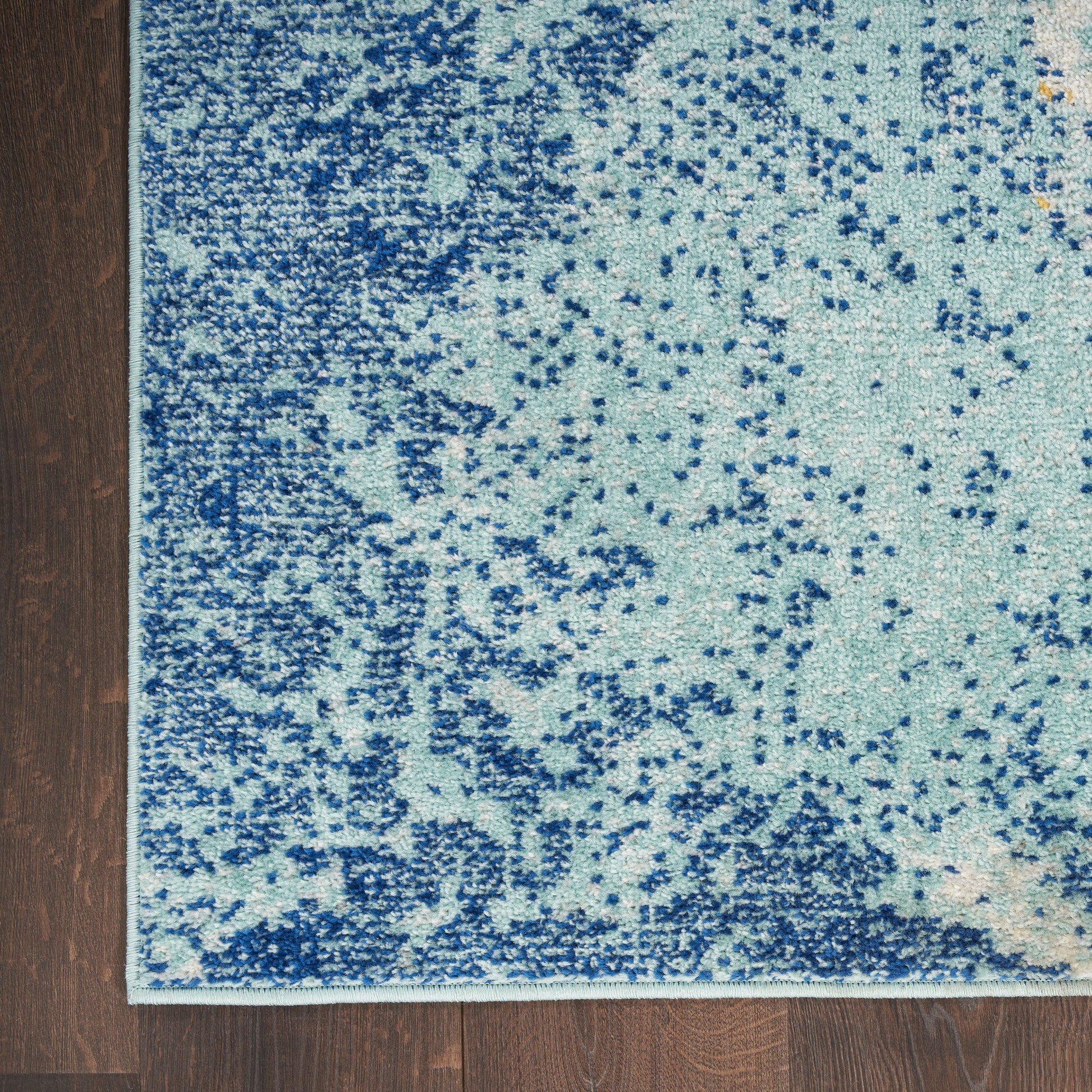 Nourison Home Passion  Blue Multicolor  Contemporary