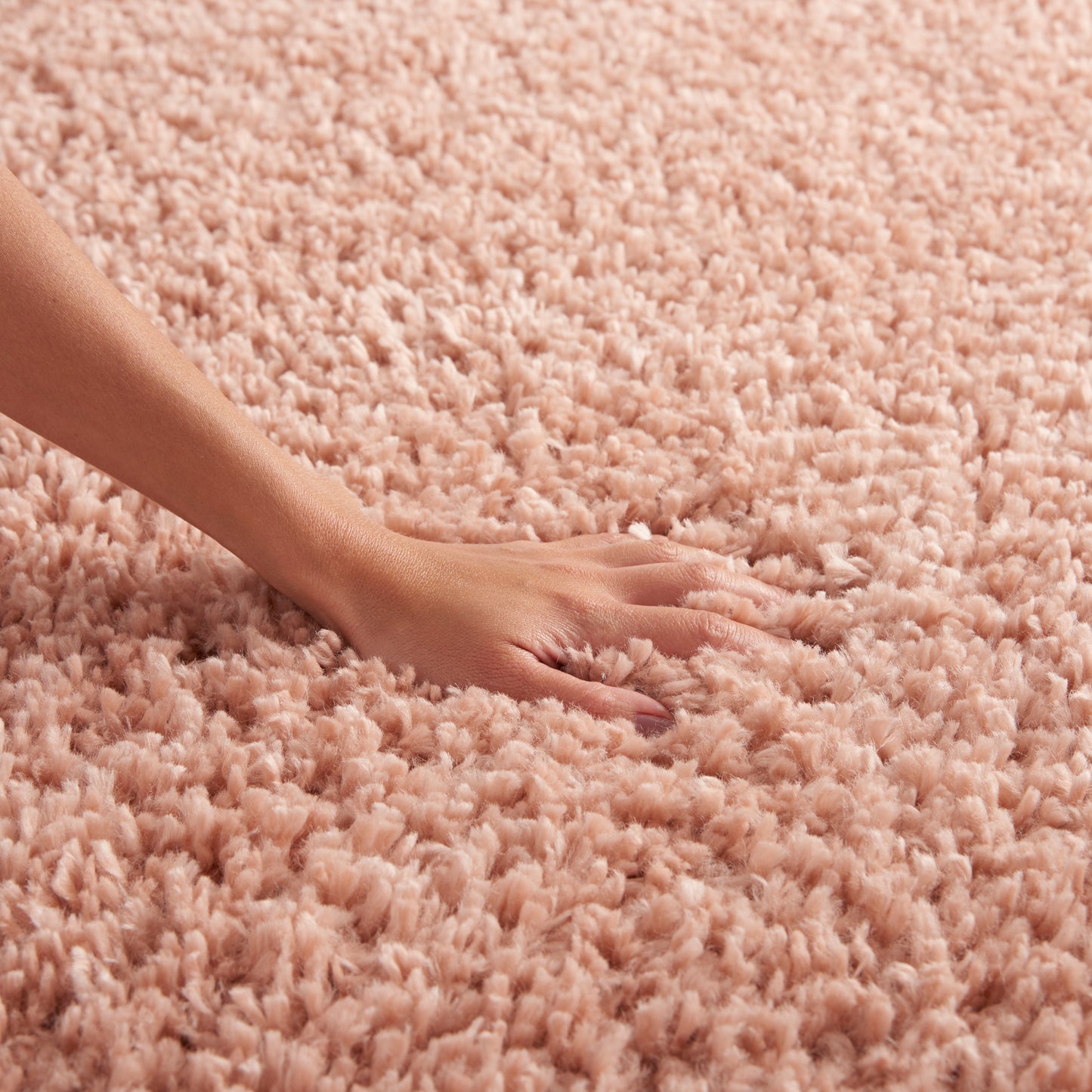 Nourison Home Malibu Shag  Blush  Contemporary