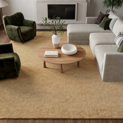 Nourison Home Plush Cloud  Camel  Contemporary