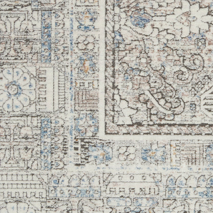 Nourison Home Starry Nights  Cream Grey  Traditional