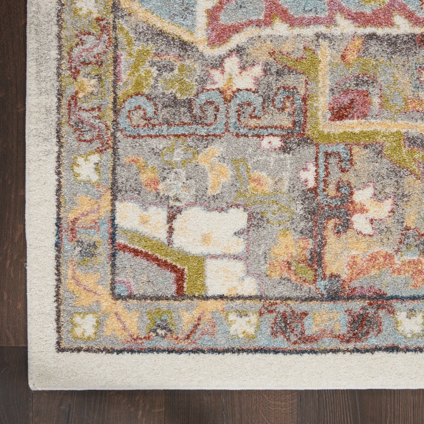 Nourison Home Soraya  Ivory Multicolor  Traditional